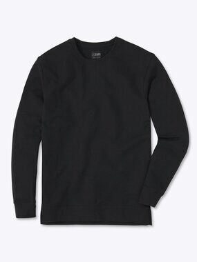 Cuts Clothing Hyperloop Pullover Split-Hem - Black